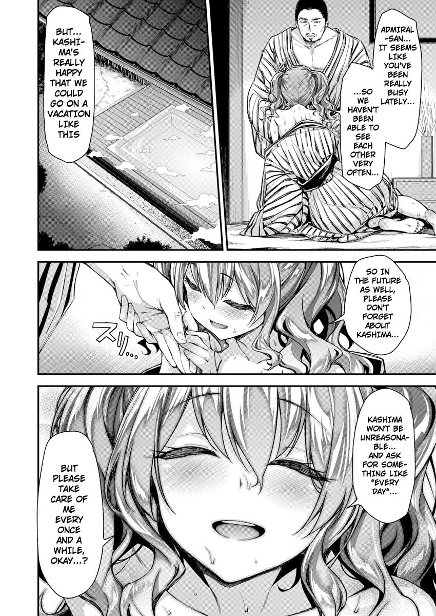 Hentai Manga Comic-2 Nights And 3 Days Getting Lovey Dovey with Kashima-Read-13